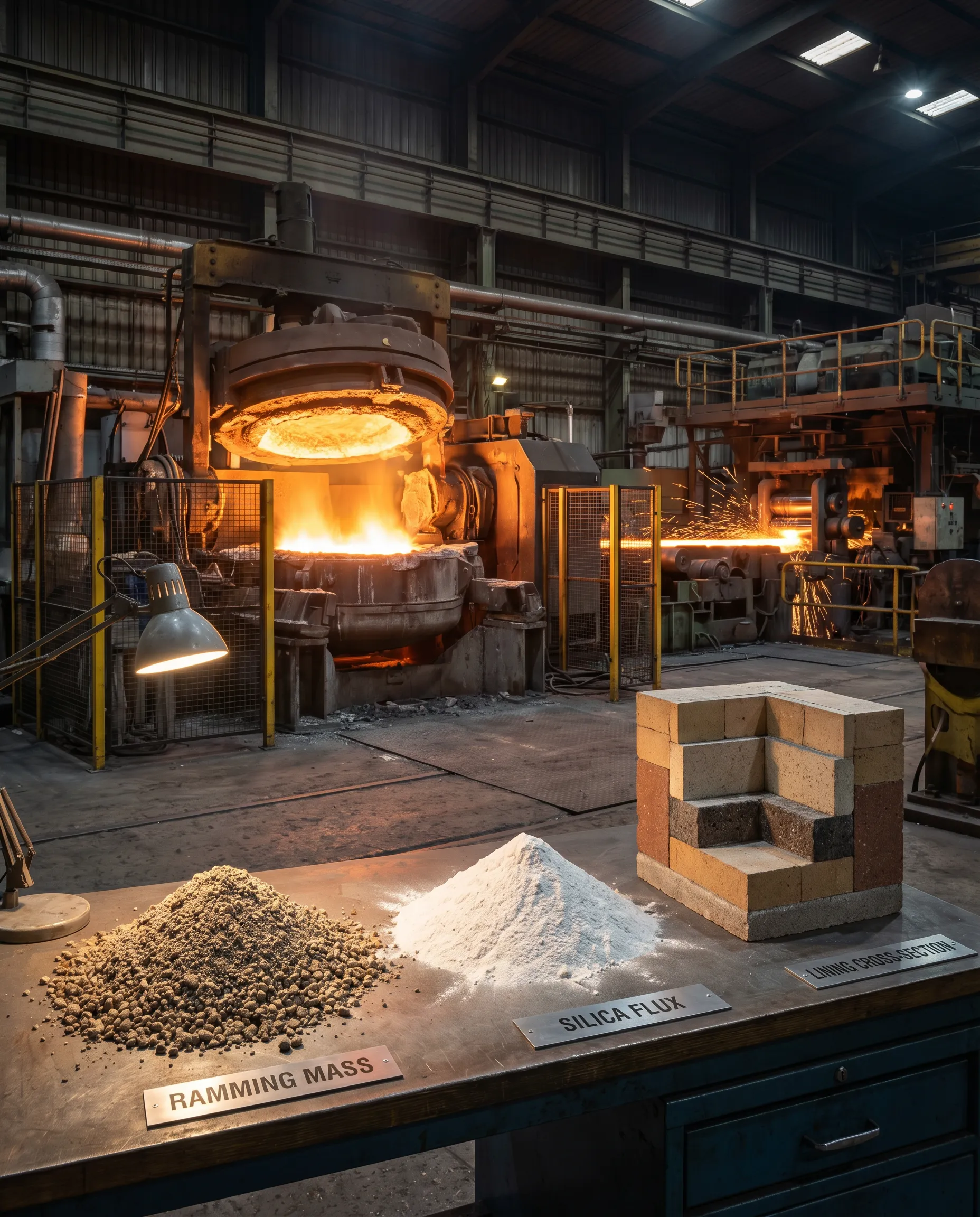 Steel Manufacturing Furnace